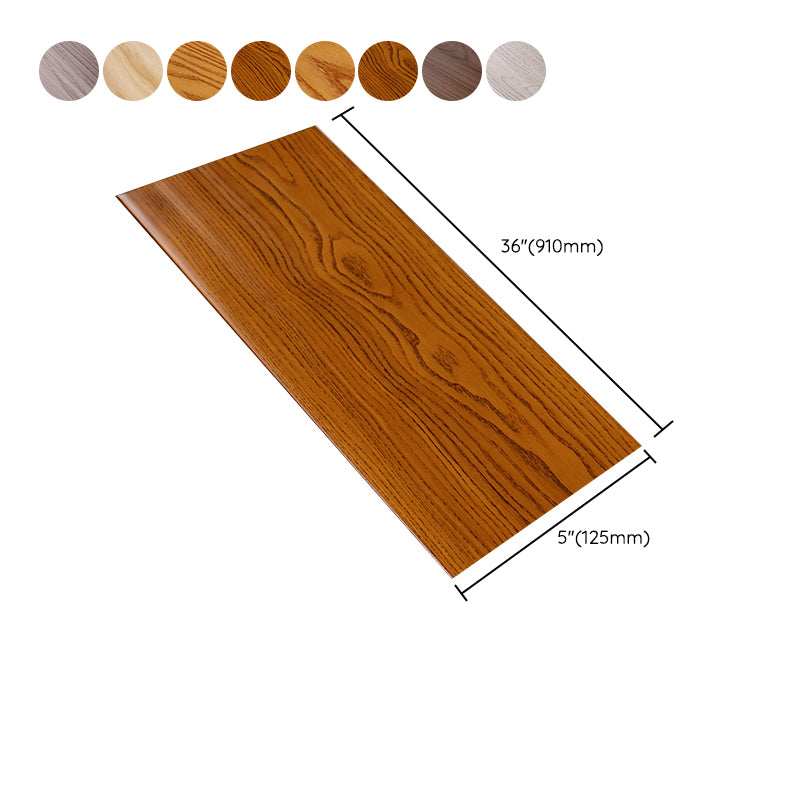 Contemporary Hardwood Deck Tiles Solid Wood Click lock Side Trim Piece Clearhalo 'Flooring 'Hardwood Flooring' 'hardwood_flooring' 'Home Improvement' 'home_improvement' 'home_improvement_hardwood_flooring' Walls and Ceiling' 7127721