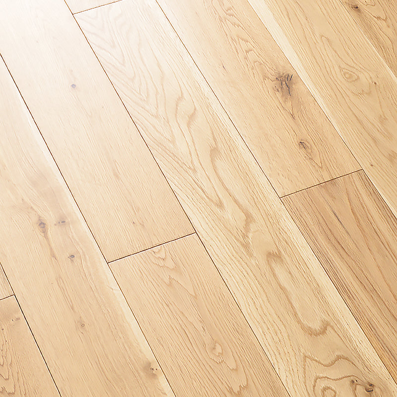 Modern Wood Tile Wire Brushed Water Resistant Click Lock Flooring Planks Light Brown Clearhalo 'Flooring 'Hardwood Flooring' 'hardwood_flooring' 'Home Improvement' 'home_improvement' 'home_improvement_hardwood_flooring' Walls and Ceiling' 7127750
