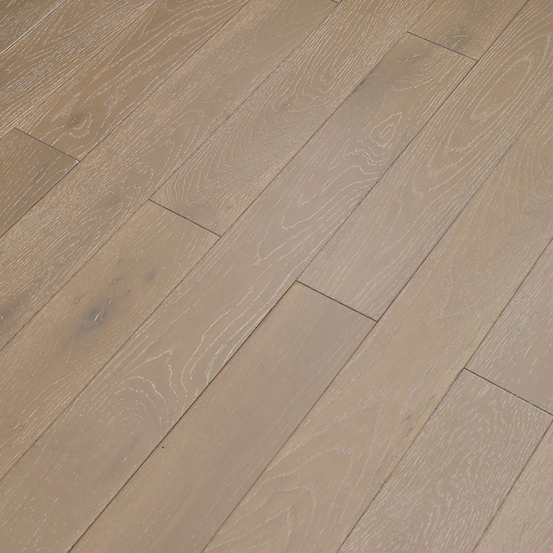Modern Wood Tile Wire Brushed Water Resistant Click Lock Flooring Planks Taupe Clearhalo 'Flooring 'Hardwood Flooring' 'hardwood_flooring' 'Home Improvement' 'home_improvement' 'home_improvement_hardwood_flooring' Walls and Ceiling' 7127759