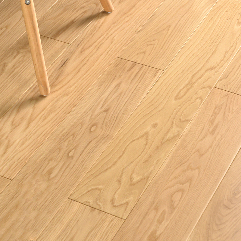 Modern Wood Tile Wire Brushed Water Resistant Click Lock Flooring Planks Natural Wood/ Yellow Clearhalo 'Flooring 'Hardwood Flooring' 'hardwood_flooring' 'Home Improvement' 'home_improvement' 'home_improvement_hardwood_flooring' Walls and Ceiling' 7127769