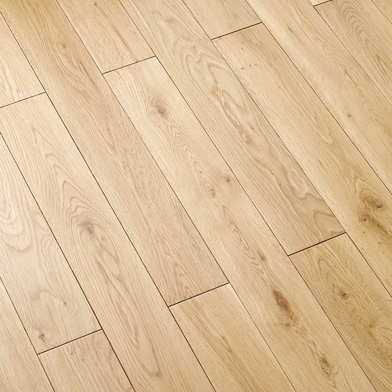 Modern Wood Tile Wire Brushed Water Resistant Click Lock Flooring Planks Natural Clearhalo 'Flooring 'Hardwood Flooring' 'hardwood_flooring' 'Home Improvement' 'home_improvement' 'home_improvement_hardwood_flooring' Walls and Ceiling' 7127778