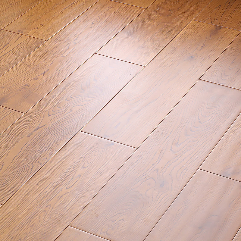 Modern Wood Tile Wire Brushed Water Resistant Click Lock Flooring Planks Maroon Clearhalo 'Flooring 'Hardwood Flooring' 'hardwood_flooring' 'Home Improvement' 'home_improvement' 'home_improvement_hardwood_flooring' Walls and Ceiling' 7127780