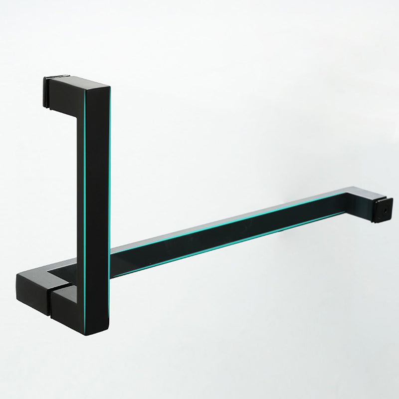 Narrow Edge Semi Frameless Shower Door Tempered Glass Single Sliding Shower Door Clearhalo 'Bathroom Remodel & Bathroom Fixtures' 'Home Improvement' 'home_improvement' 'home_improvement_shower_tub_doors' 'Shower and Tub Doors' 'shower_tub_doors' 'Showers & Bathtubs' 7128040