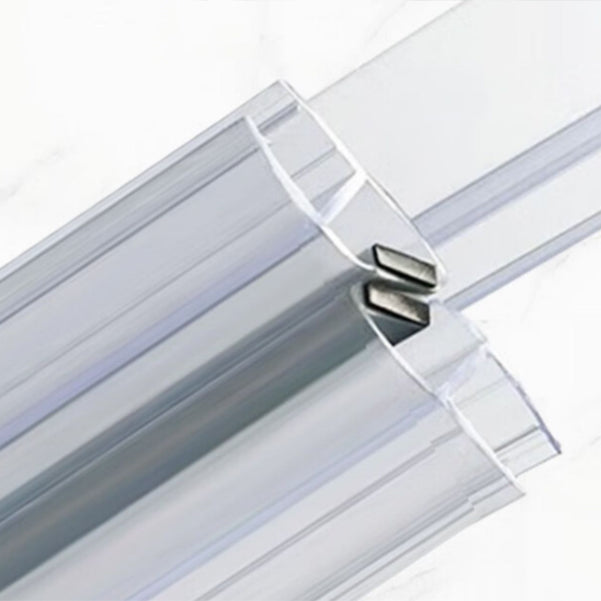 Stainless Steel Frame Tempered Shower Enclosure Round Double Sliding Shower Stall Clearhalo 'Bathroom Remodel & Bathroom Fixtures' 'Home Improvement' 'home_improvement' 'home_improvement_shower_stalls_enclosures' 'Shower Stalls & Enclosures' 'shower_stalls_enclosures' 'Showers & Bathtubs' 7128817