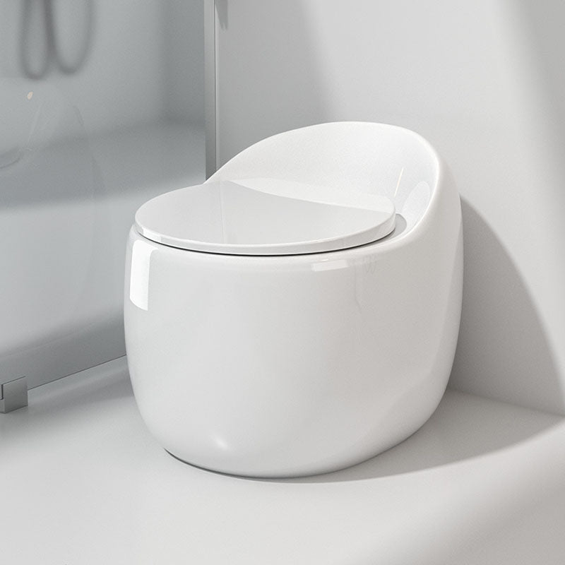 One Piece Toilet Modern Flush Toilet Floor Mounted Siphon Jet Urine Toilet 22"L x 28"W x 22"H White 14" Clearhalo 'Bathroom Remodel & Bathroom Fixtures' 'Home Improvement' 'home_improvement' 'home_improvement_toilets' 'Toilets & Bidets' 'Toilets' 7130532