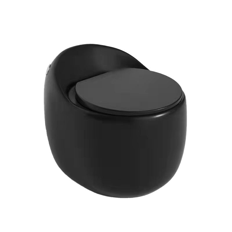 One Piece Toilet Modern Flush Toilet Floor Mounted Siphon Jet Urine Toilet Clearhalo 'Bathroom Remodel & Bathroom Fixtures' 'Home Improvement' 'home_improvement' 'home_improvement_toilets' 'Toilets & Bidets' 'Toilets' 7130540