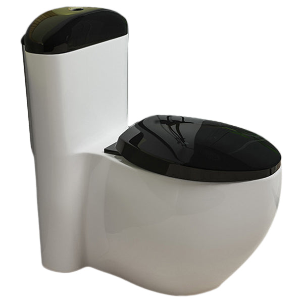 Traditional Toilet Bowl One Piece Toilet Floor Mounted Siphon Jet Flush Toilet Clearhalo 'Bathroom Remodel & Bathroom Fixtures' 'Home Improvement' 'home_improvement' 'home_improvement_toilets' 'Toilets & Bidets' 'Toilets' 7130624