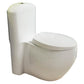 Traditional Toilet Bowl One Piece Toilet Floor Mounted Siphon Jet Flush Toilet Clearhalo 'Bathroom Remodel & Bathroom Fixtures' 'Home Improvement' 'home_improvement' 'home_improvement_toilets' 'Toilets & Bidets' 'Toilets' 7130628