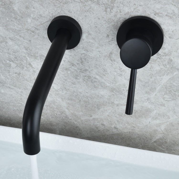 Wall Mounted Bronze Tub Filler Double Handles Bathtub Spout Tub Faucet Trim Clearhalo 'Bathroom Remodel & Bathroom Fixtures' 'Bathroom Sink Faucets' 'Bathroom Sinks & Faucet Components' 'bathroom_sink_faucets' 'Home Improvement' 'home_improvement' 'home_improvement_bathroom_sink_faucets' 7132770