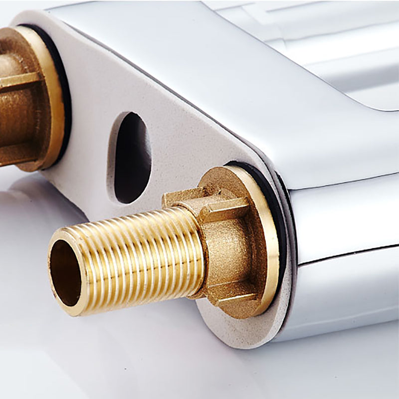 Modern Deck Mounted Bronze Freestanding Tub Filler Single Handle Freestanding Faucet Clearhalo 'Bathroom Remodel & Bathroom Fixtures' 'Bathroom Sink Faucets' 'Bathroom Sinks & Faucet Components' 'bathroom_sink_faucets' 'Home Improvement' 'home_improvement' 'home_improvement_bathroom_sink_faucets' 7132831