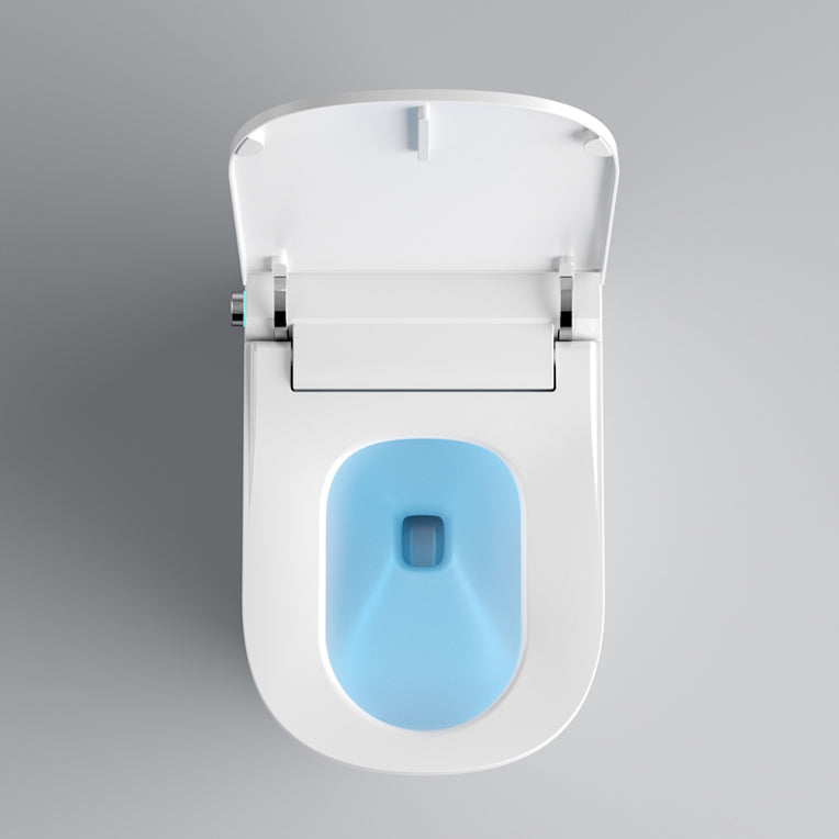 Modern Toilet Bowl One Piece Toilet Floor Mounted Porcelain Toilet Clearhalo 'Bathroom Remodel & Bathroom Fixtures' 'Home Improvement' 'home_improvement' 'home_improvement_toilets' 'Toilets & Bidets' 'Toilets' 7139559