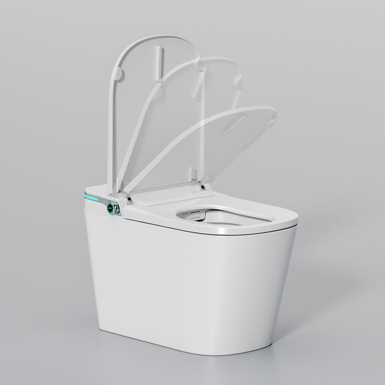 Modern Toilet Bowl One Piece Toilet Floor Mounted Porcelain Toilet Clearhalo 'Bathroom Remodel & Bathroom Fixtures' 'Home Improvement' 'home_improvement' 'home_improvement_toilets' 'Toilets & Bidets' 'Toilets' 7139565