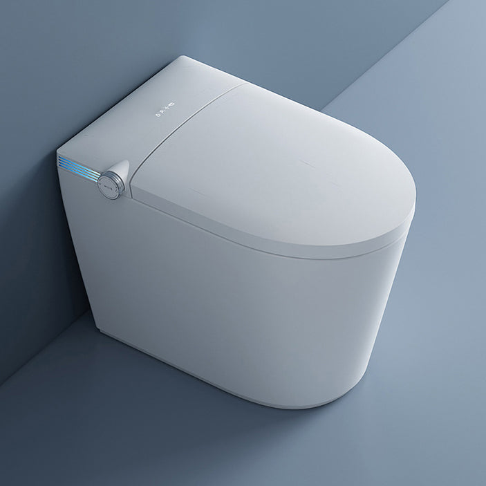 Modern Toilet Bowl One Piece Toilet Floor Mounted ABS Toilet White Clearhalo 'Bathroom Remodel & Bathroom Fixtures' 'Home Improvement' 'home_improvement' 'home_improvement_toilets' 'Toilets & Bidets' 'Toilets' 7139599