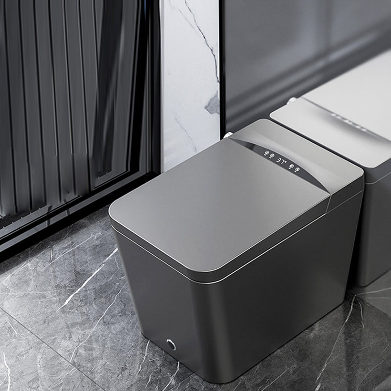 Modern Floor Mount Flush Toilet Heated Seat Included Toilet Bowl for Washroom Clearhalo 'Bathroom Remodel & Bathroom Fixtures' 'Home Improvement' 'home_improvement' 'home_improvement_toilets' 'Toilets & Bidets' 'Toilets' 7139633