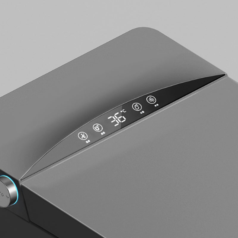 Modern Floor Mount Flush Toilet Heated Seat Included Toilet Bowl for Washroom Clearhalo 'Bathroom Remodel & Bathroom Fixtures' 'Home Improvement' 'home_improvement' 'home_improvement_toilets' 'Toilets & Bidets' 'Toilets' 7139637