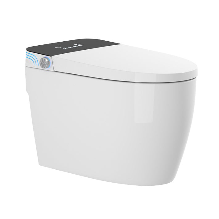 Modern ABS Toilet Bowl One Piece Toilet Floor Mounted Flush Toilet Clearhalo 'Bathroom Remodel & Bathroom Fixtures' 'Home Improvement' 'home_improvement' 'home_improvement_toilets' 'Toilets & Bidets' 'Toilets' 7139659