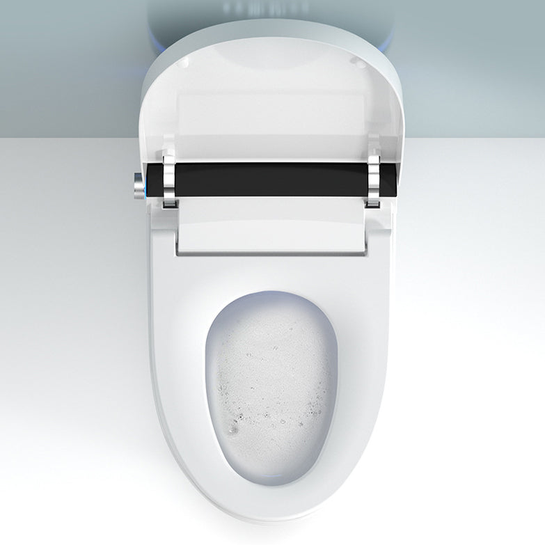Modern ABS Toilet Bowl One Piece Toilet Floor Mounted Flush Toilet Clearhalo 'Bathroom Remodel & Bathroom Fixtures' 'Home Improvement' 'home_improvement' 'home_improvement_toilets' 'Toilets & Bidets' 'Toilets' 7139662