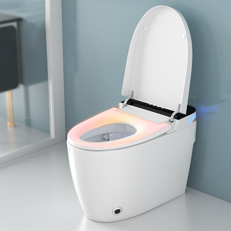 Modern ABS Toilet Bowl One Piece Toilet Floor Mounted Flush Toilet Clearhalo 'Bathroom Remodel & Bathroom Fixtures' 'Home Improvement' 'home_improvement' 'home_improvement_toilets' 'Toilets & Bidets' 'Toilets' 7139669