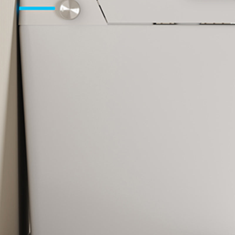 Modern Floor Mounted Toilet Bowl Porcelain Siphon Jet Flush Toilet Clearhalo 'Bathroom Remodel & Bathroom Fixtures' 'Home Improvement' 'home_improvement' 'home_improvement_toilets' 'Toilets & Bidets' 'Toilets' 7139695