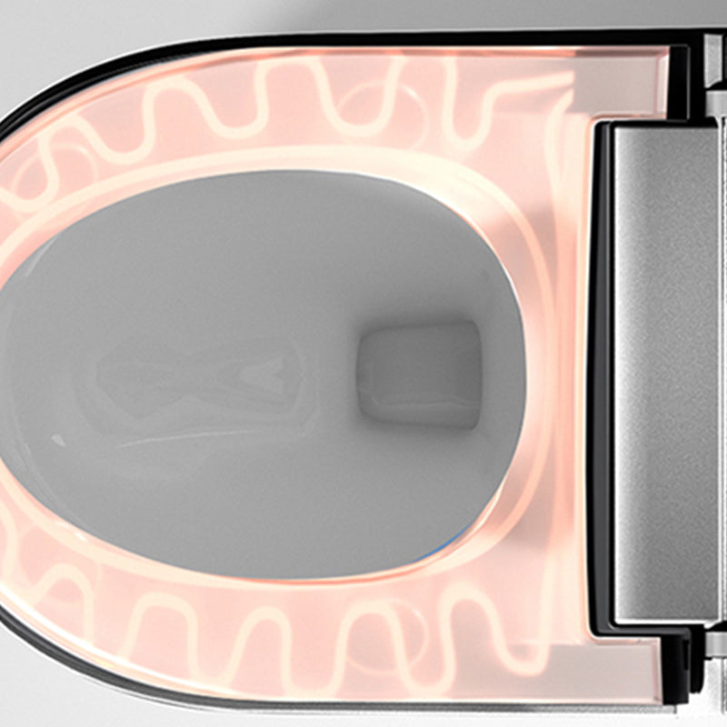 Modern Floor Mount Flush Toilet Siphon Jet Urine Toilet with Slow Close Seat for Washroom Clearhalo 'Bathroom Remodel & Bathroom Fixtures' 'Home Improvement' 'home_improvement' 'home_improvement_toilets' 'Toilets & Bidets' 'Toilets' 7139748