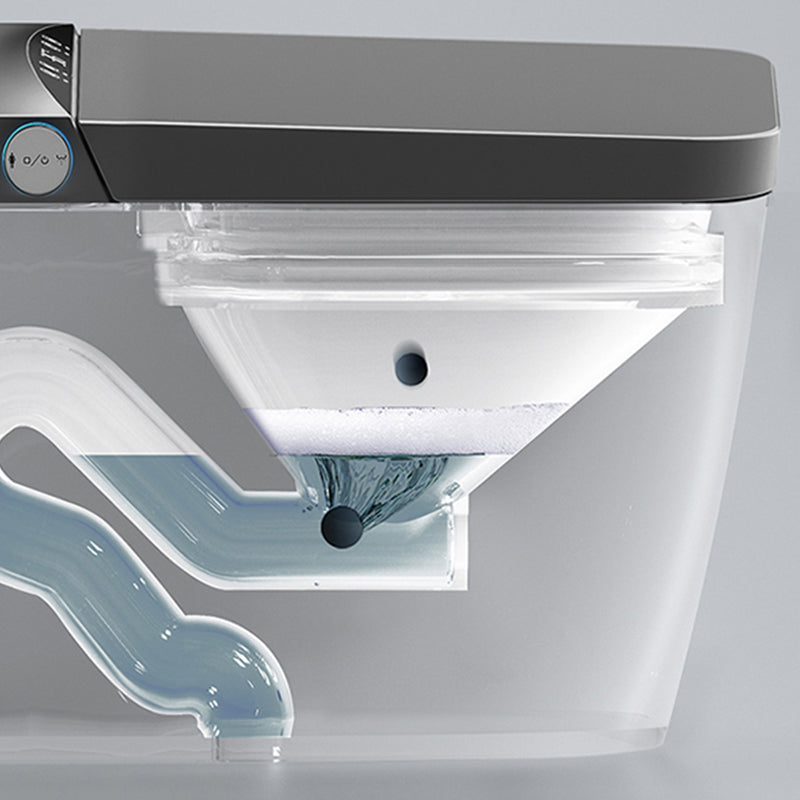 Modern Floor Mount Flush Toilet Siphon Jet Urine Toilet with Seat for Washroom Clearhalo 'Bathroom Remodel & Bathroom Fixtures' 'Home Improvement' 'home_improvement' 'home_improvement_toilets' 'Toilets & Bidets' 'Toilets' 7139763