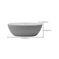Antique Finish Oval Bathtub Freestanding Soaking Modern Bath Tub Clearhalo 'Bathroom Remodel & Bathroom Fixtures' 'Bathtubs' 'Home Improvement' 'home_improvement' 'home_improvement_bathtubs' 'Showers & Bathtubs' 7139917