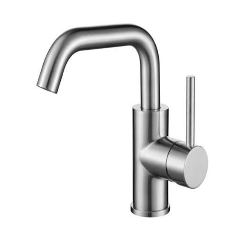 Modern Bridge Faucet Stainless Steel Swivel Spout Spray Kitchen Faucet Stainless Steel Seven Character Faucet Hot/Cold Water Dispensers Clearhalo 'Home Improvement' 'home_improvement' 'home_improvement_kitchen_faucets' 'Kitchen Faucets' 'Kitchen Remodel & Kitchen Fixtures' 'Kitchen Sinks & Faucet Components' 'kitchen_faucets' 7147317