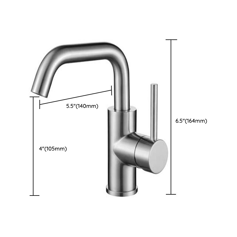 Modern Bridge Faucet Stainless Steel Swivel Spout Spray Kitchen Faucet Clearhalo 'Home Improvement' 'home_improvement' 'home_improvement_kitchen_faucets' 'Kitchen Faucets' 'Kitchen Remodel & Kitchen Fixtures' 'Kitchen Sinks & Faucet Components' 'kitchen_faucets' 7147325