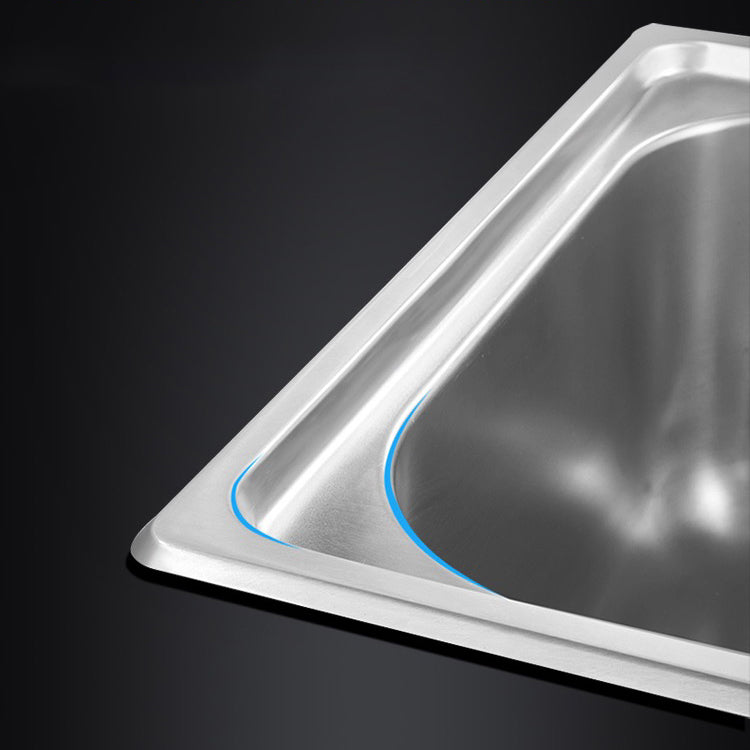 Stainless Steel Kitchen Double Sink Drop-In Kitchen Sink with Drain Assembly Clearhalo 'Home Improvement' 'home_improvement' 'home_improvement_kitchen_sinks' 'Kitchen Remodel & Kitchen Fixtures' 'Kitchen Sinks & Faucet Components' 'Kitchen Sinks' 'kitchen_sinks' 7147563