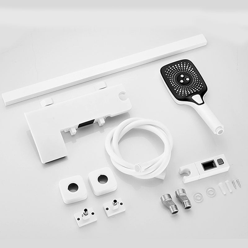 Modern Tub Spouts Copper Wall Mounted with Handheld Shower Bath Filler Trim Clearhalo 'Bathroom Remodel & Bathroom Fixtures' 'Bathtub Faucets' 'bathtub_faucets' 'Home Improvement' 'home_improvement' 'home_improvement_bathtub_faucets' 7147993