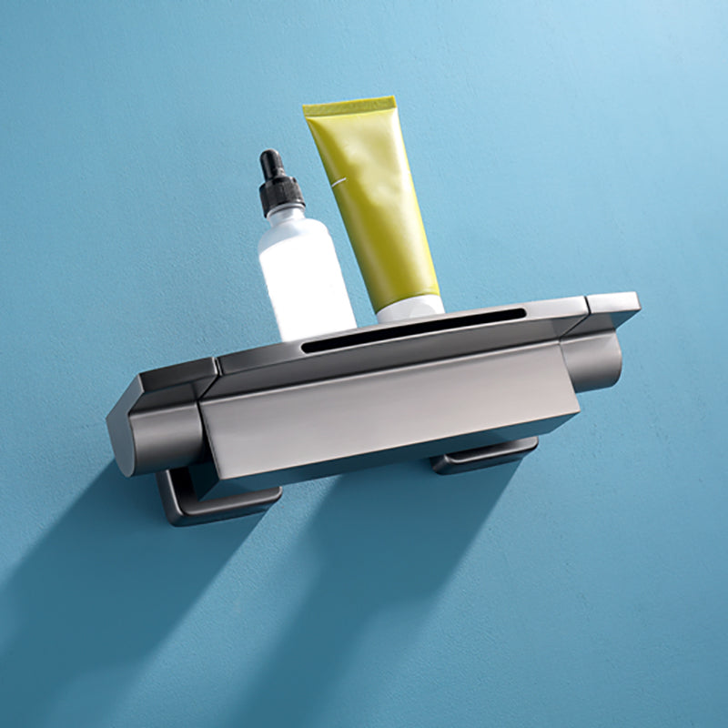 Modern Tub Filler Trim Copper Lever Handles with Hand Shower Wall Mounted Bathroom Faucet Clearhalo 'Bathroom Remodel & Bathroom Fixtures' 'Bathtub Faucets' 'bathtub_faucets' 'Home Improvement' 'home_improvement' 'home_improvement_bathtub_faucets' 7148009