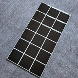 Brick Joint Mosaic Tile Rectified Edge Kitchen and Bathroom Wall Tile Clearhalo 'Floor Tiles & Wall Tiles' 'floor_tiles_wall_tiles' 'Flooring 'Home Improvement' 'home_improvement' 'home_improvement_floor_tiles_wall_tiles' Walls and Ceiling' 7148127