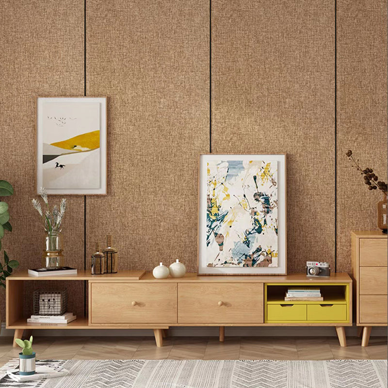 Mildew Resistant Wall Tile Peel and Stick Waterproof Wall Paneling for Living Room Clearhalo 'Flooring 'Home Improvement' 'home_improvement' 'home_improvement_wall_paneling' 'Wall Paneling' 'wall_paneling' 'Walls & Ceilings' Walls and Ceiling' 7148315