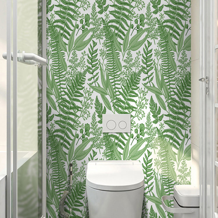 Plastic Peel and Stick Wall Tile Waterproof Single Tile Wallpaper with Rectangular Shape Light Green 50-Piece Set Clearhalo 'Flooring 'Home Improvement' 'home_improvement' 'home_improvement_peel_stick_blacksplash' 'Peel & Stick Backsplash Tile' 'peel_stick_blacksplash' 'Walls & Ceilings' Walls and Ceiling' 7148425