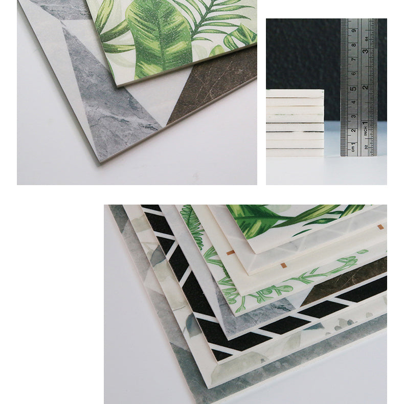 Plastic Peel and Stick Wall Tile Waterproof Single Tile Wallpaper with Rectangular Shape Clearhalo 'Flooring 'Home Improvement' 'home_improvement' 'home_improvement_peel_stick_blacksplash' 'Peel & Stick Backsplash Tile' 'peel_stick_blacksplash' 'Walls & Ceilings' Walls and Ceiling' 7148432