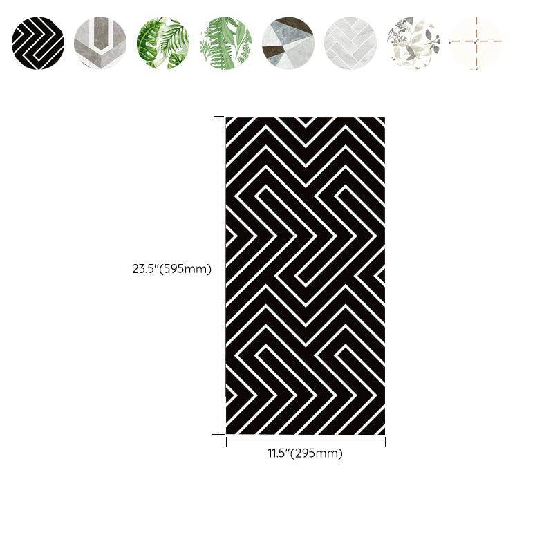 Plastic Peel and Stick Wall Tile Waterproof Single Tile Wallpaper with Rectangular Shape Clearhalo 'Flooring 'Home Improvement' 'home_improvement' 'home_improvement_peel_stick_blacksplash' 'Peel & Stick Backsplash Tile' 'peel_stick_blacksplash' 'Walls & Ceilings' Walls and Ceiling' 7148443