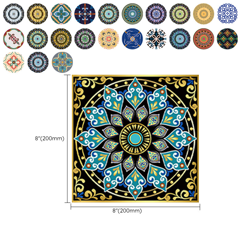 PVC Peel & Stick Mosaic Tile Square Mosaic Tile Wallpaper with Waterproof Clearhalo 'Flooring 'Home Improvement' 'home_improvement' 'home_improvement_peel_stick_blacksplash' 'Peel & Stick Backsplash Tile' 'peel_stick_blacksplash' 'Walls & Ceilings' Walls and Ceiling' 7148476