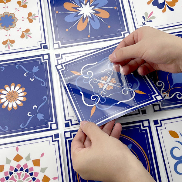 Square Peel & Stick Mosaic Tile PVC Waterproof Mosaic Tile Wallpaper Clearhalo 'Flooring 'Home Improvement' 'home_improvement' 'home_improvement_peel_stick_blacksplash' 'Peel & Stick Backsplash Tile' 'peel_stick_blacksplash' 'Walls & Ceilings' Walls and Ceiling' 7148482