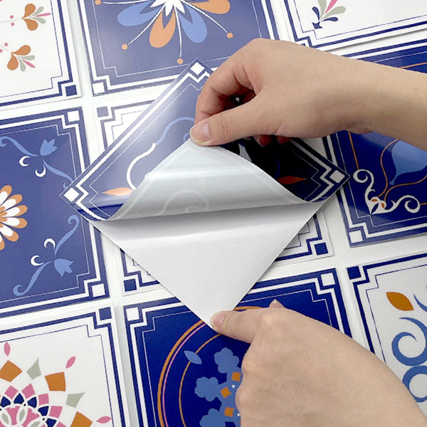 Square Peel & Stick Mosaic Tile PVC Waterproof Mosaic Tile Wallpaper Clearhalo 'Flooring 'Home Improvement' 'home_improvement' 'home_improvement_peel_stick_blacksplash' 'Peel & Stick Backsplash Tile' 'peel_stick_blacksplash' 'Walls & Ceilings' Walls and Ceiling' 7148484