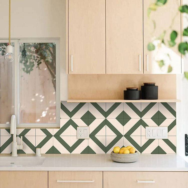 PVC Peel and Stick Wall Tile Square Single Tile Wallpaper with Slip Resistant Clearhalo 'Flooring 'Home Improvement' 'home_improvement' 'home_improvement_peel_stick_blacksplash' 'Peel & Stick Backsplash Tile' 'peel_stick_blacksplash' 'Walls & Ceilings' Walls and Ceiling' 7148567