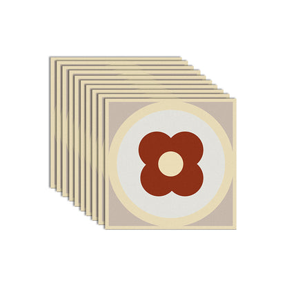 Square Peel & Stick Field Tile Waterproof PVC Peel and Stick Wall Tile Clearhalo 'Flooring 'Home Improvement' 'home_improvement' 'home_improvement_peel_stick_blacksplash' 'Peel & Stick Backsplash Tile' 'peel_stick_blacksplash' 'Walls & Ceilings' Walls and Ceiling' 7148593