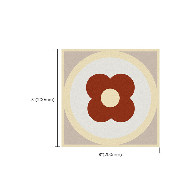 Square Peel & Stick Field Tile Waterproof PVC Peel and Stick Wall Tile Clearhalo 'Flooring 'Home Improvement' 'home_improvement' 'home_improvement_peel_stick_blacksplash' 'Peel & Stick Backsplash Tile' 'peel_stick_blacksplash' 'Walls & Ceilings' Walls and Ceiling' 7148602