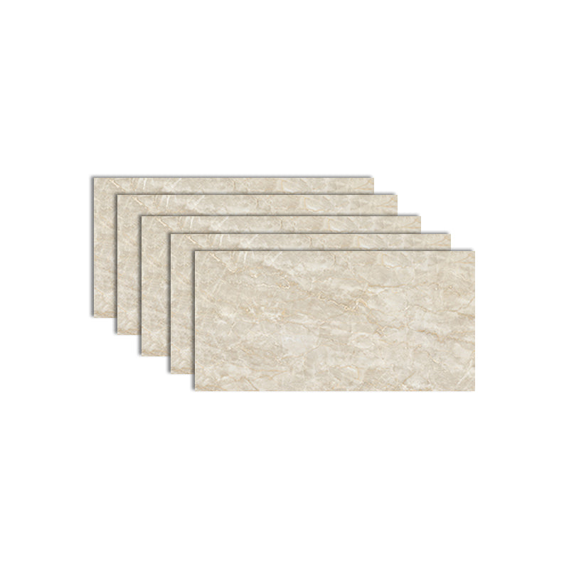 Rectangular Peel and Stick Wall Tile PVC Field Tile Wallpaper with Waterproof Yellow Clearhalo 'Flooring 'Home Improvement' 'home_improvement' 'home_improvement_peel_stick_blacksplash' 'Peel & Stick Backsplash Tile' 'peel_stick_blacksplash' 'Walls & Ceilings' Walls and Ceiling' 7148626