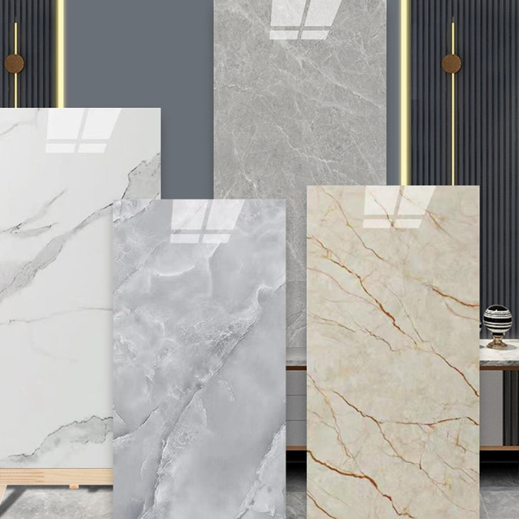 Field Tile Wallpaper PVC Waterproof Peel and Stick Backsplash Wall Tile Clearhalo 'Flooring 'Home Improvement' 'home_improvement' 'home_improvement_peel_stick_blacksplash' 'Peel & Stick Backsplash Tile' 'peel_stick_blacksplash' 'Walls & Ceilings' Walls and Ceiling' 7148640