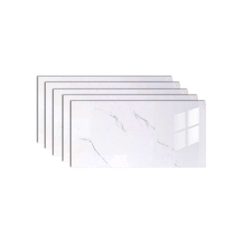 Field Tile Wallpaper PVC Waterproof Peel and Stick Backsplash Wall Tile White Clearhalo 'Flooring 'Home Improvement' 'home_improvement' 'home_improvement_peel_stick_blacksplash' 'Peel & Stick Backsplash Tile' 'peel_stick_blacksplash' 'Walls & Ceilings' Walls and Ceiling' 7148641