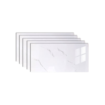 Field Tile Wallpaper PVC Waterproof Peel and Stick Backsplash Wall Tile White Clearhalo 'Flooring 'Home Improvement' 'home_improvement' 'home_improvement_peel_stick_blacksplash' 'Peel & Stick Backsplash Tile' 'peel_stick_blacksplash' 'Walls & Ceilings' Walls and Ceiling' 7148641