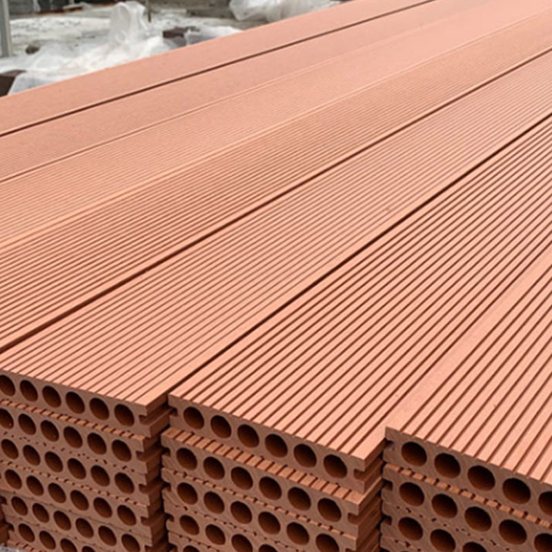 Medium Wood Engineered Hardwood Flooring Waterproof Click-Locking for Patio Garden Clearhalo 'Flooring 'Hardwood Flooring' 'hardwood_flooring' 'Home Improvement' 'home_improvement' 'home_improvement_hardwood_flooring' Walls and Ceiling' 7148659