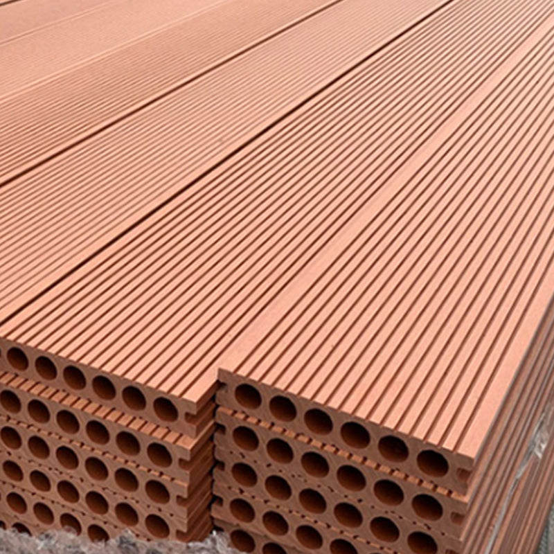 Medium Wood Engineered Hardwood Flooring Waterproof Click-Locking for Patio Garden Clearhalo 'Flooring 'Hardwood Flooring' 'hardwood_flooring' 'Home Improvement' 'home_improvement' 'home_improvement_hardwood_flooring' Walls and Ceiling' 7148661