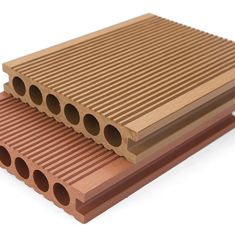 Medium Wood Engineered Hardwood Flooring Waterproof Click-Locking for Patio Garden Clearhalo 'Flooring 'Hardwood Flooring' 'hardwood_flooring' 'Home Improvement' 'home_improvement' 'home_improvement_hardwood_flooring' Walls and Ceiling' 7148662