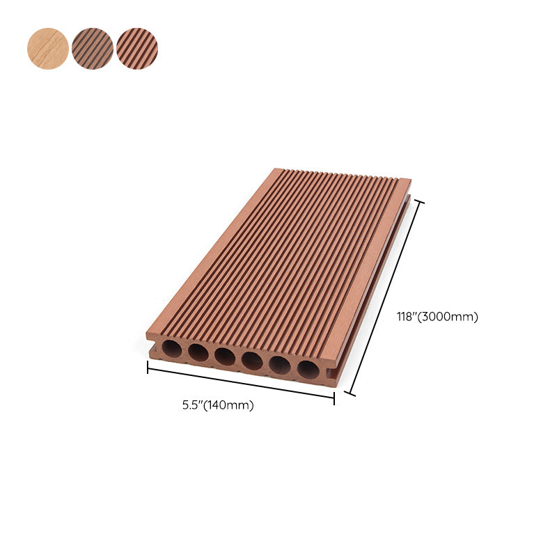 Medium Wood Engineered Hardwood Flooring Waterproof Click-Locking for Patio Garden Clearhalo 'Flooring 'Hardwood Flooring' 'hardwood_flooring' 'Home Improvement' 'home_improvement' 'home_improvement_hardwood_flooring' Walls and Ceiling' 7148664